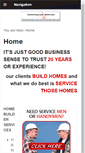 Mobile Screenshot of constructionservices.ca